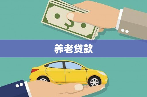 凤庆养老贷款