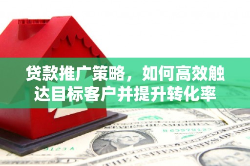 凤庆贷款推广策略，如何高效触达目标客户并提升转化率