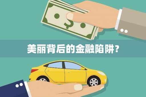 凤庆美丽背后的金融陷阱？