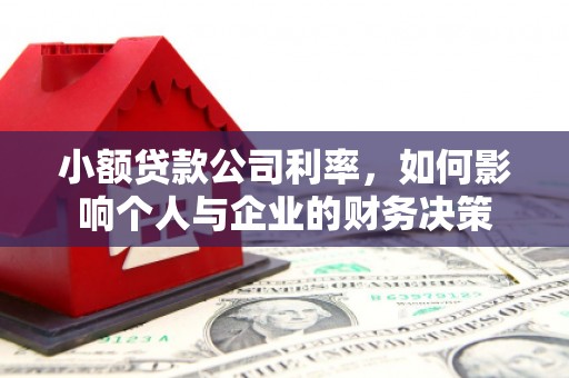 凤庆小额贷款公司利率，如何影响个人与企业的财务决策