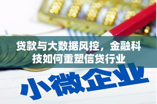 凤庆贷款与大数据风控，金融科技如何重塑信贷行业