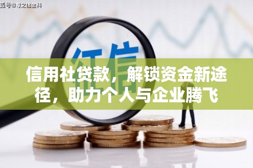 凤庆信用社贷款，解锁资金新途径，助力个人与企业腾飞