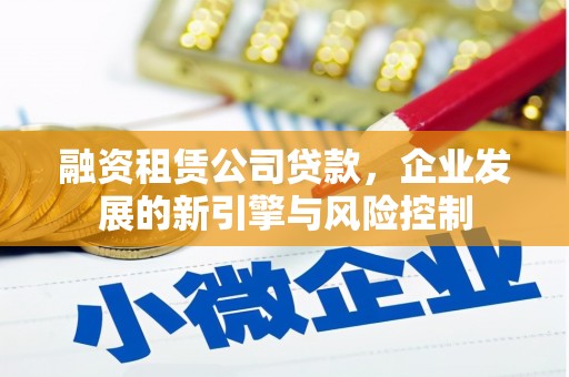 凤庆融资租赁公司贷款，企业发展的新引擎与风险控制