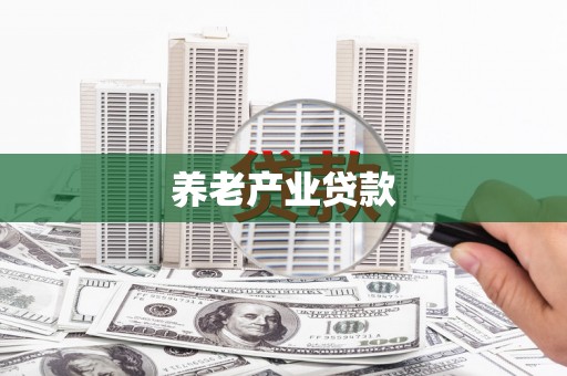 凤庆养老产业贷款