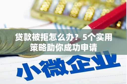 凤庆贷款被拒怎么办？5个实用策略助你成功申请