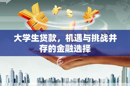 凤庆大学生贷款，机遇与挑战并存的金融选择