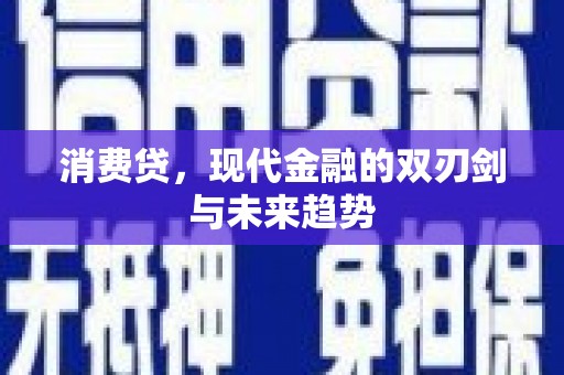 凤庆消费贷，现代金融的双刃剑与未来趋势