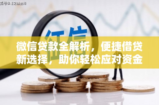 凤庆微信贷款全解析，便捷借贷新选择，助你轻松应对资金需求
